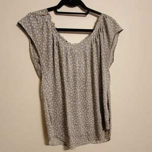 Sage Green Blouse. Size Medium.